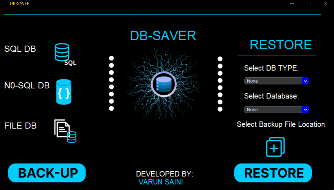 DB-Saver UI